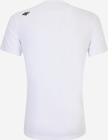 4F قميص عملي بلون أبيض