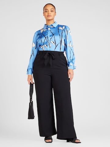 Wide leg Pantaloni 'Liane ' di ABOUT YOU Curvy in nero