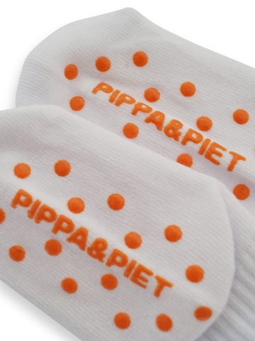 Pippa & Piet Socks 'Proud Brother' in Orange