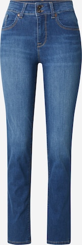 Pepe Jeans Слим фит Дънки 'GEN' в синьо: отпред