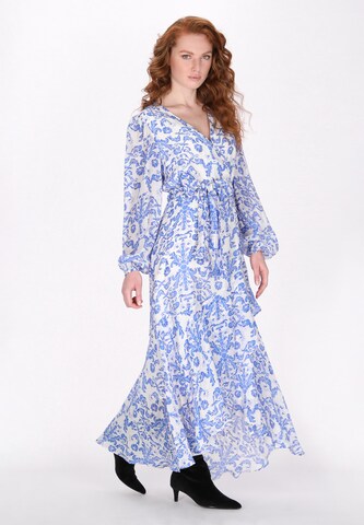 DreiMaster Vintage Jurk 'Fashion Look' in Blauw