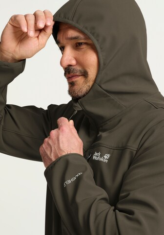 JACK WOLFSKIN Fleece Jacket in Green