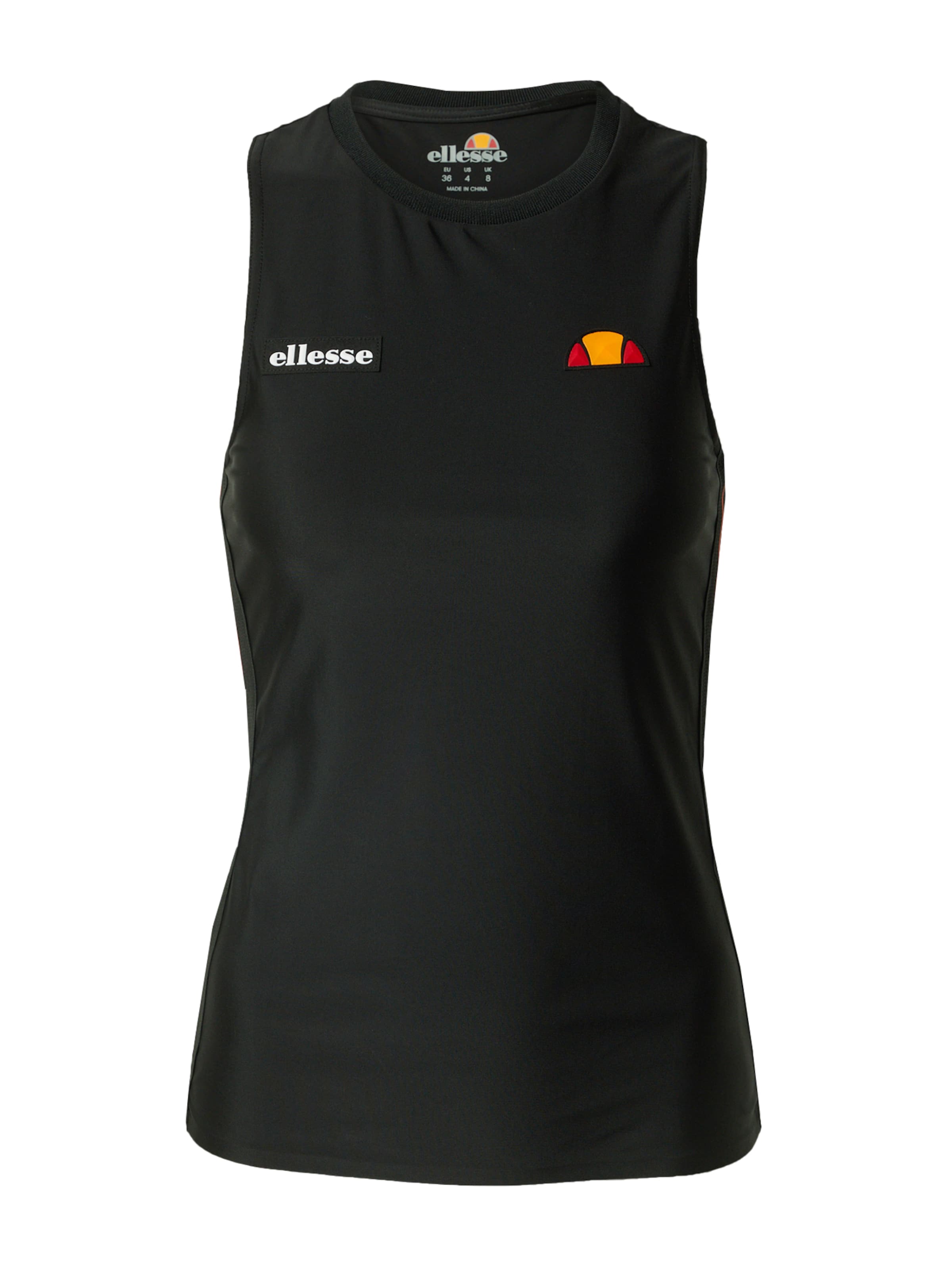 Haut de sport ELLESSE en noir : devant