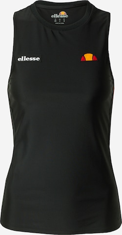 ELLESSE Sports Top in Black: front