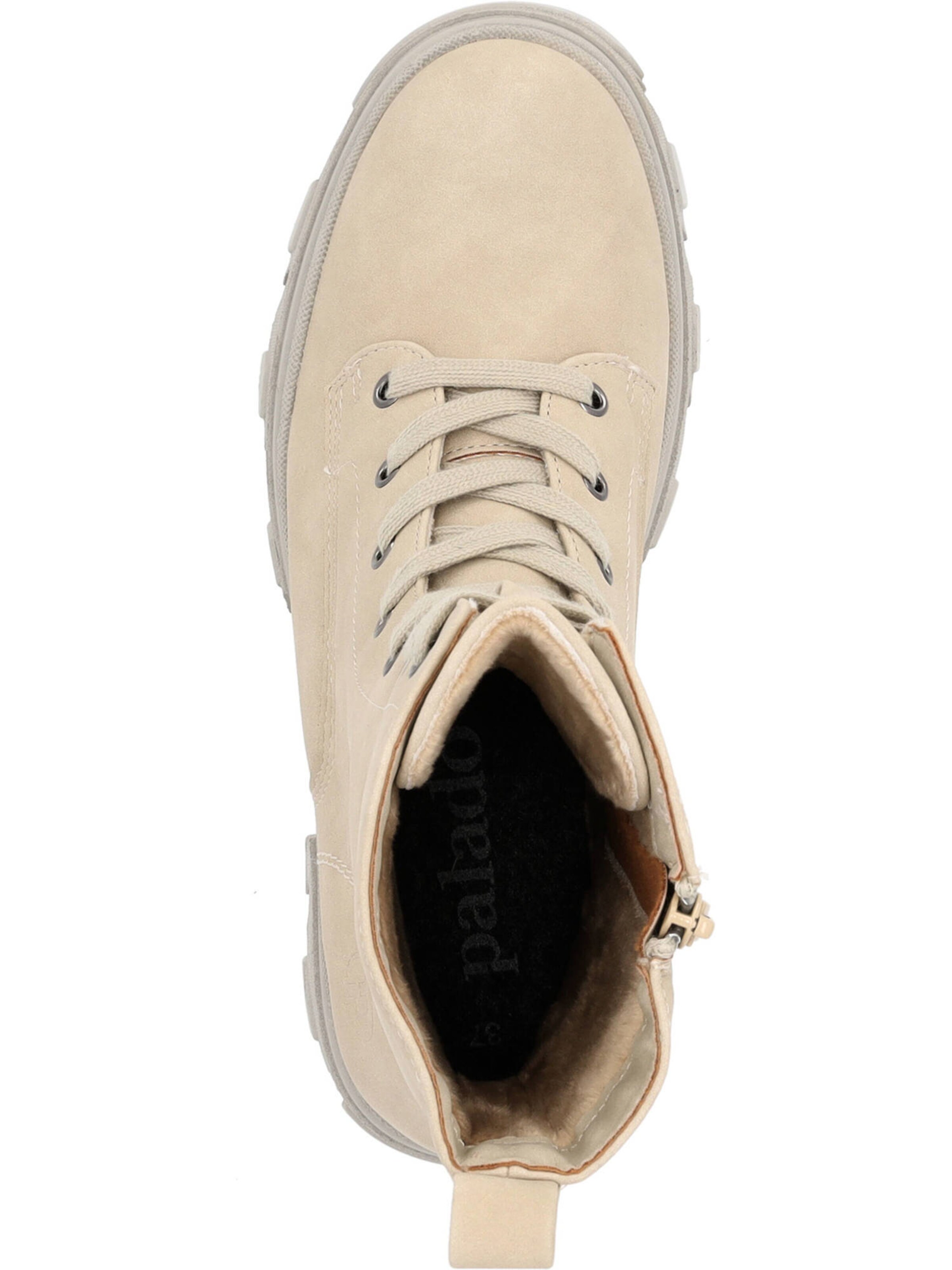 Palado Lace-up boot 'Lefkada 2' in Beige