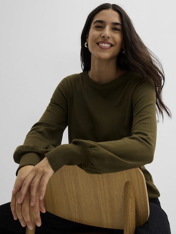Pull-over bonprix en vert