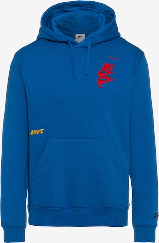 Nike Sportswear Sweatshirt 'Essentiel' in Blauw: voorkant