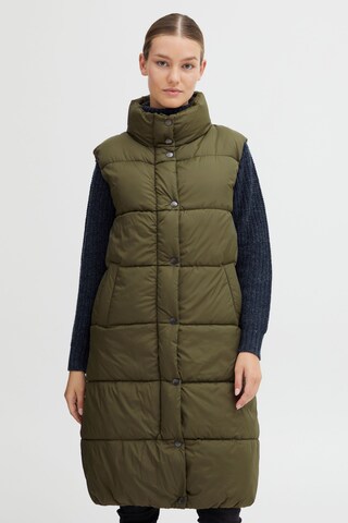 Oxmo Vest 'Bodani' in Green: front