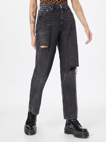 Tally Weijl Regular Jeans in Zwart: voorkant