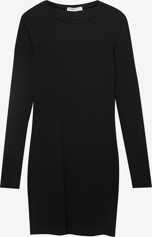 Pull&Bear Sukienka w kolorze czarny: przód