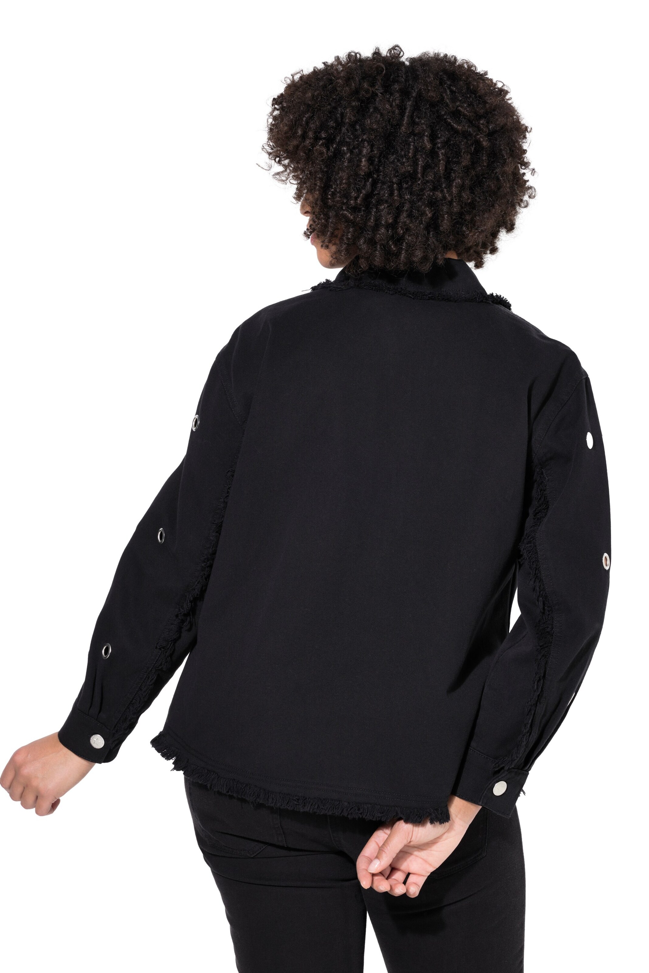 Angel of Style Between-season jacket in Black