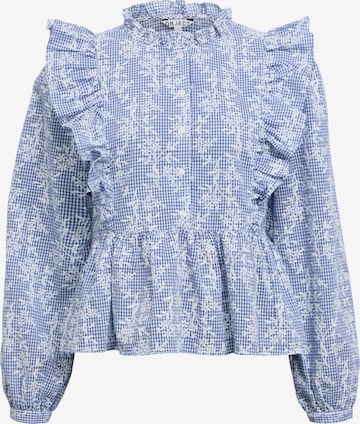 mėlyna OBJECT Palaidinė 'OBJCIARA': priekis