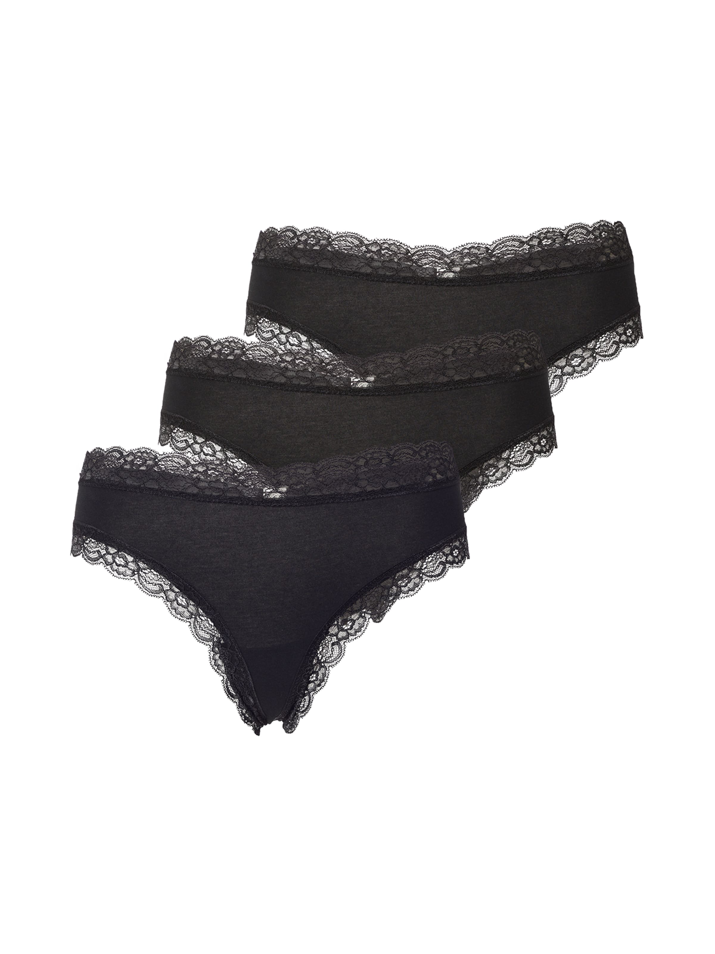 Lindex Slip in Black: front