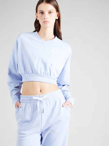 UNDER ARMOUR Funktionsbluse 'Rival' i lilla: forside