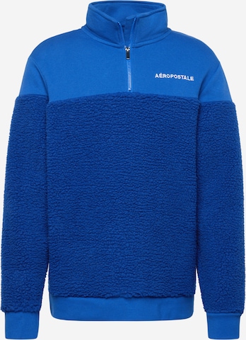 Sweat-shirt AÉROPOSTALE en bleu : devant