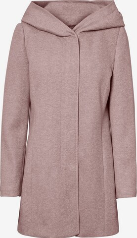 VERO MODA Between-Seasons Coat in Pink: front