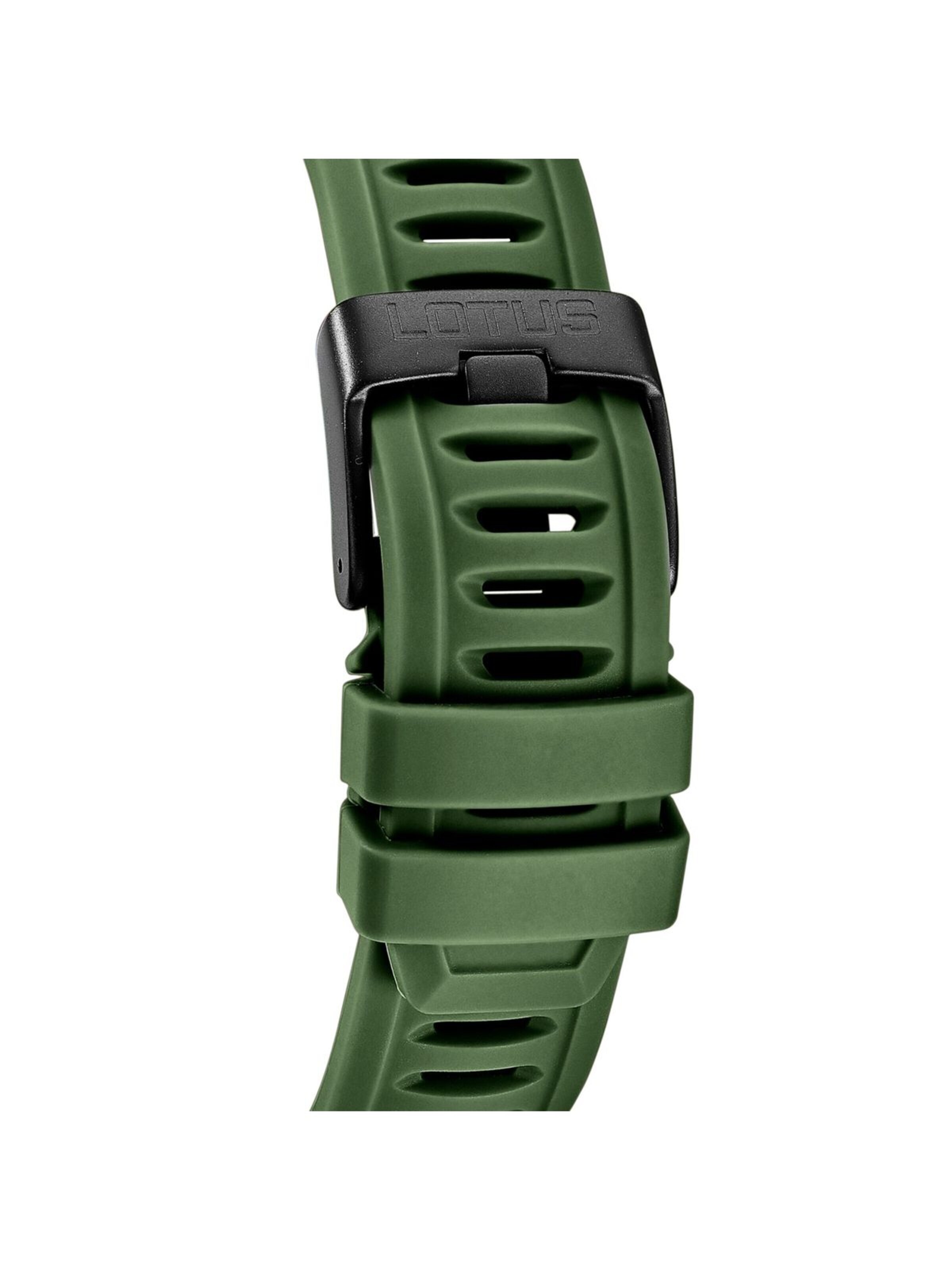 Montre digitale Lotus en vert