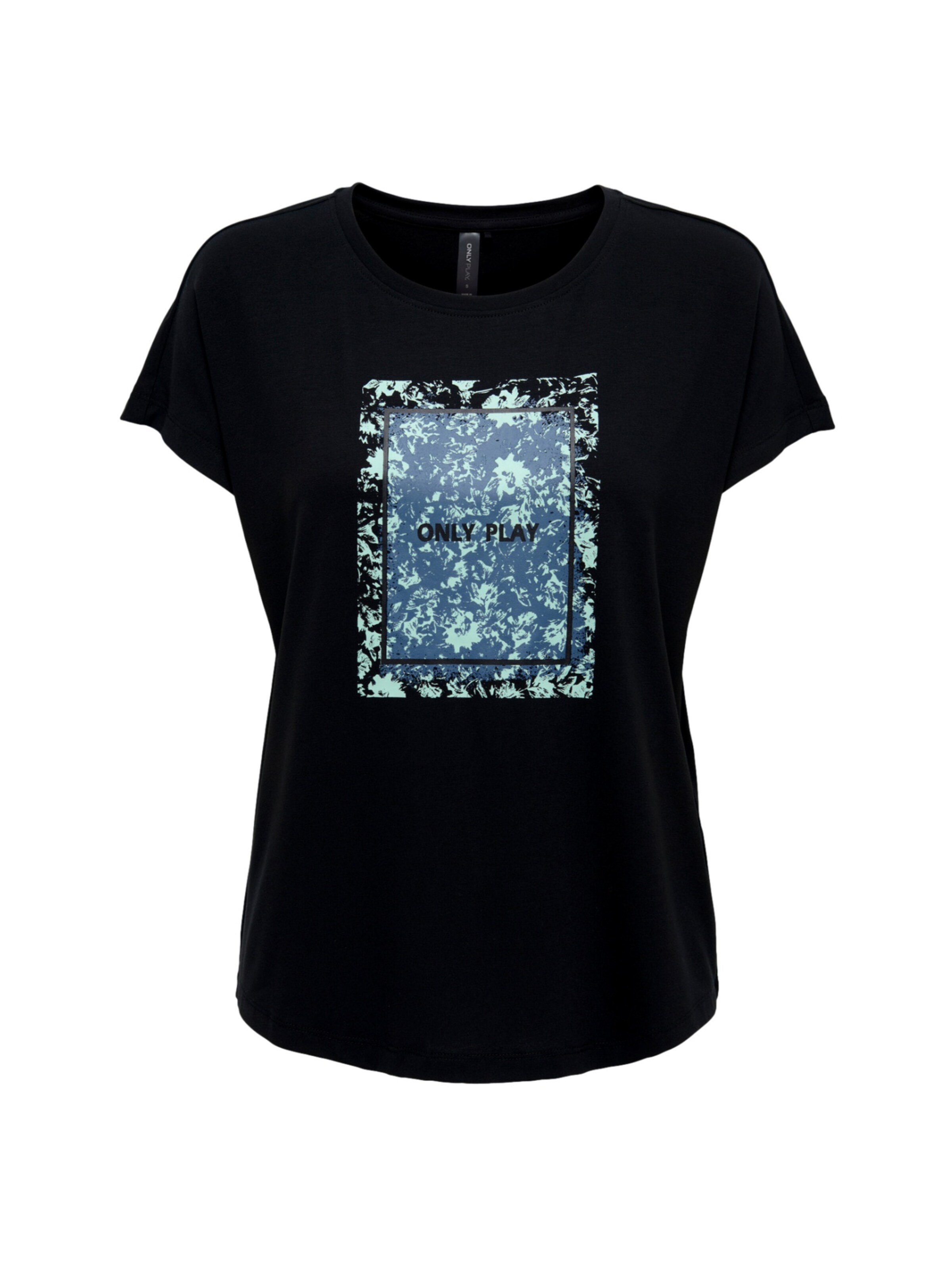 ONLY PLAY T-shirt 'Aub-Mie Life' en noir, Vue avec produit