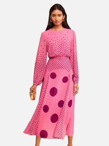 love & roses Kleid in Pink: Vorderseite