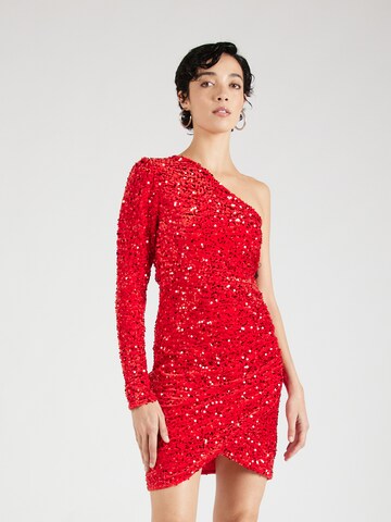 Robe de cocktail 'PCSTELLA' PIECES en rouge : devant