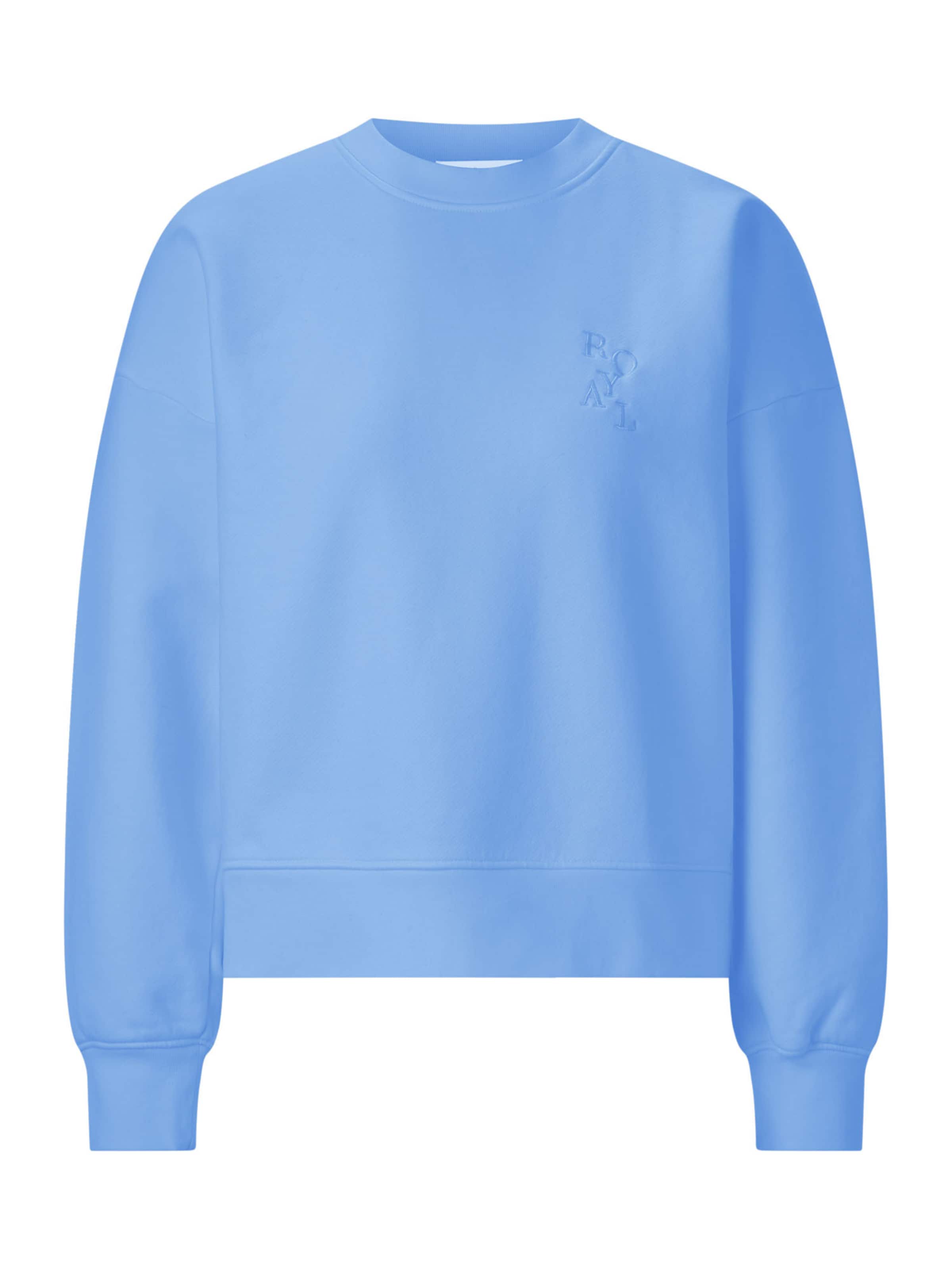 Rich & Royal Sweatshirt in Blue: front