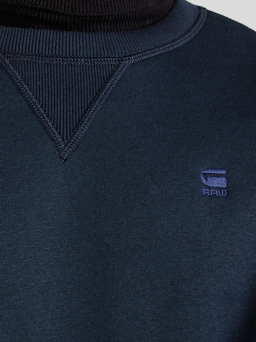 G-STAR Sweatshirt 'Premium core' in Blue