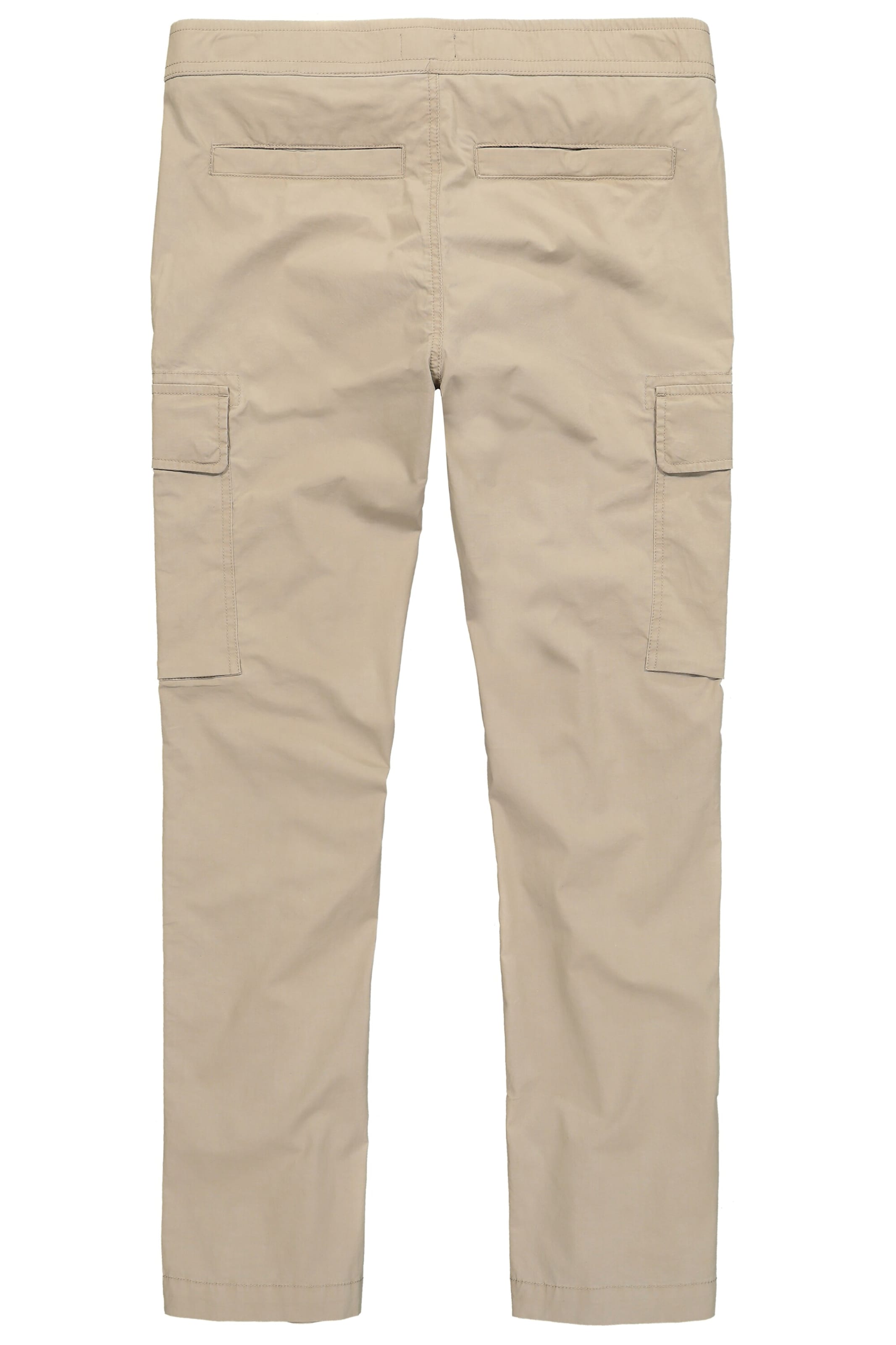 Men Plus Regular Cargobroek in Beige