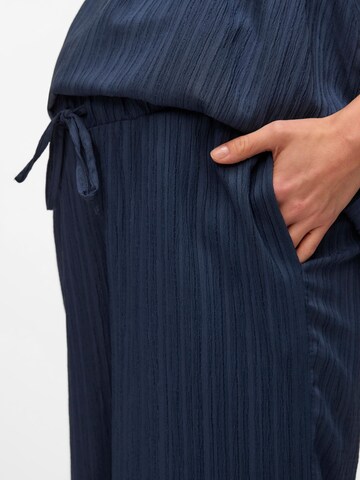 MAMALICIOUS Wide leg Broek in Blauw