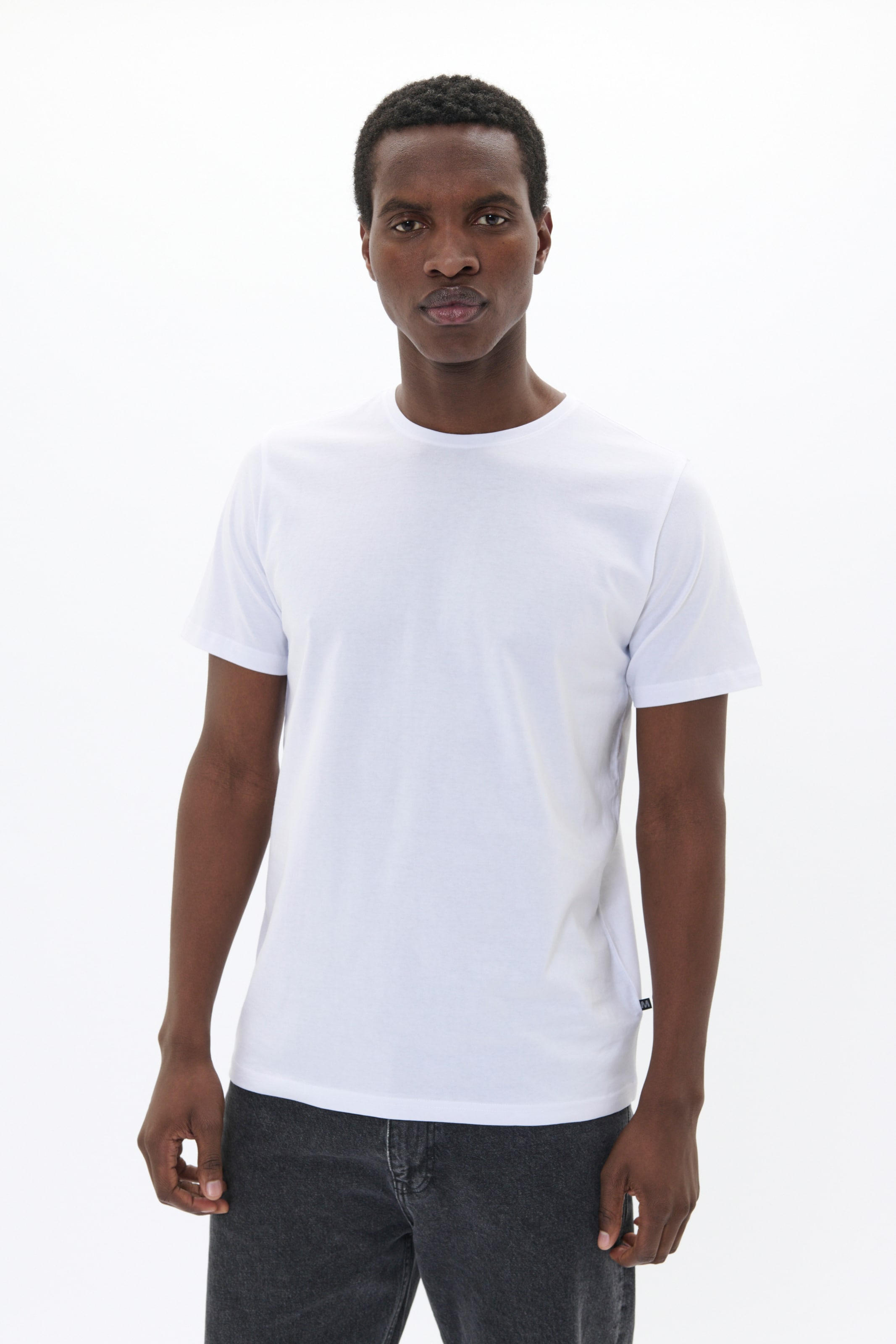 T-Shirt 'Jermane' Matinique en blanc : devant