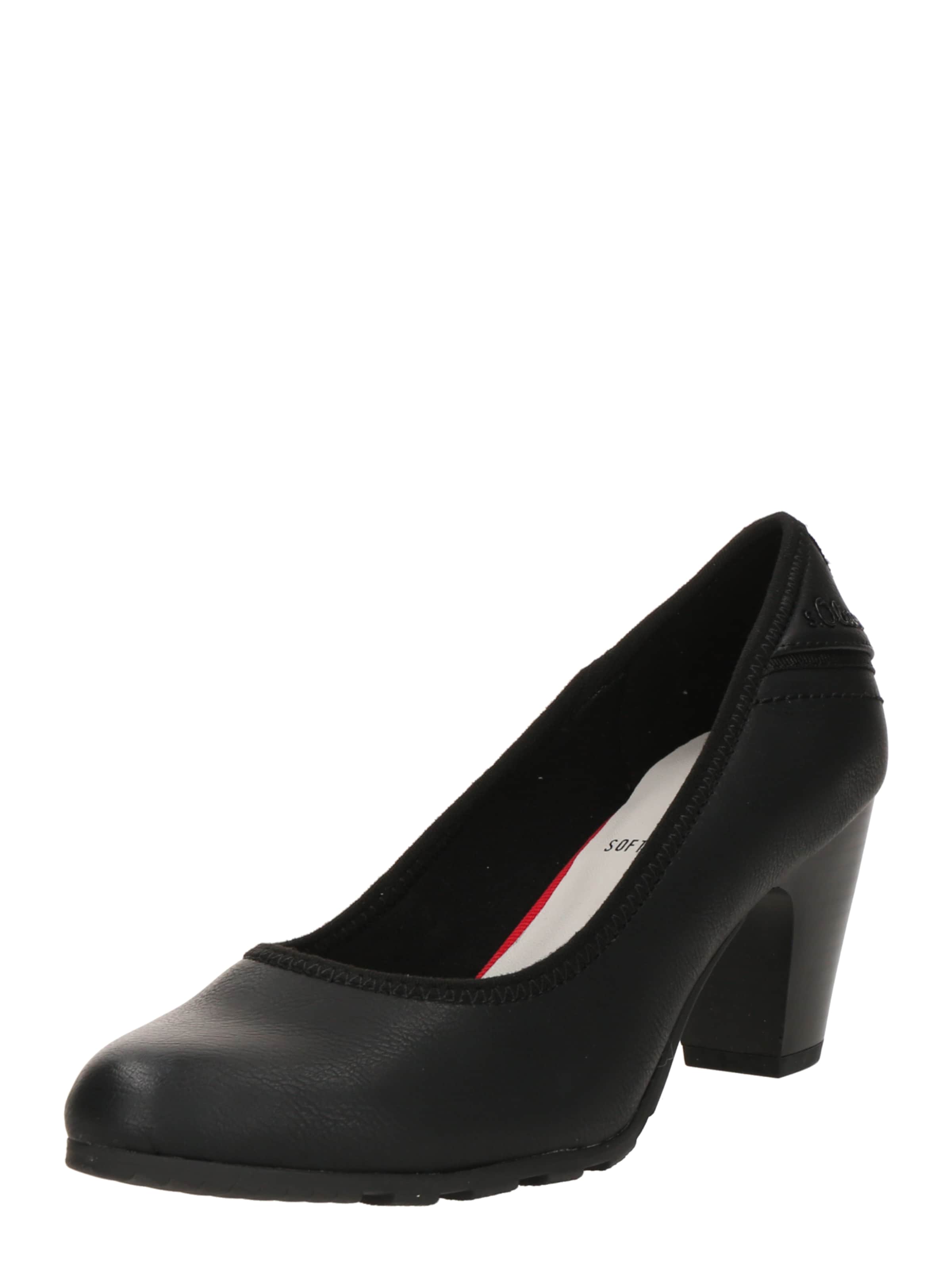 s.Oliver Pumps i sort: forside