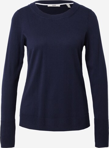 Pull-over ESPRIT en bleu : devant