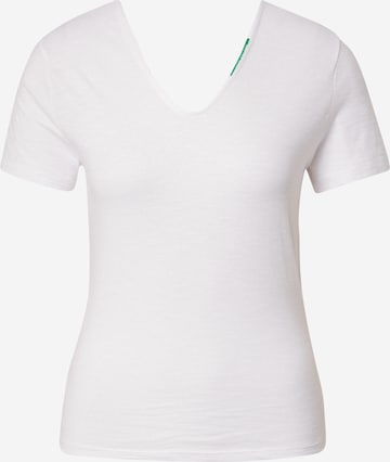 UNITED COLORS OF BENETTON Shirts i hvid: forside