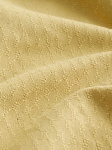 Next Slim Fit Hemd in Gelb