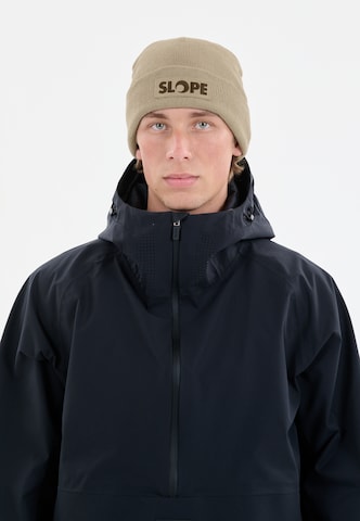 SLOPE Beanie 'Wren' in Beige: front