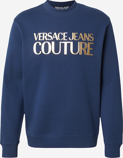 Versace Jeans Couture Sweater majica '80GAIT00' u tamno plava / zlatna, Pregled proizvoda