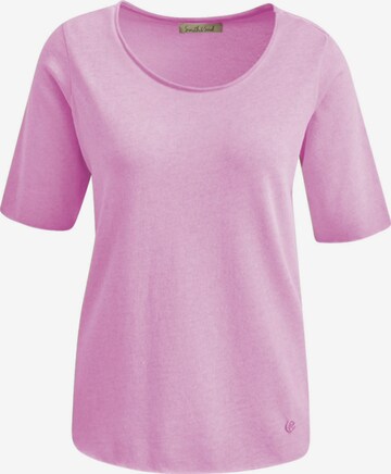 T-shirt Smith&Soul en rose : devant