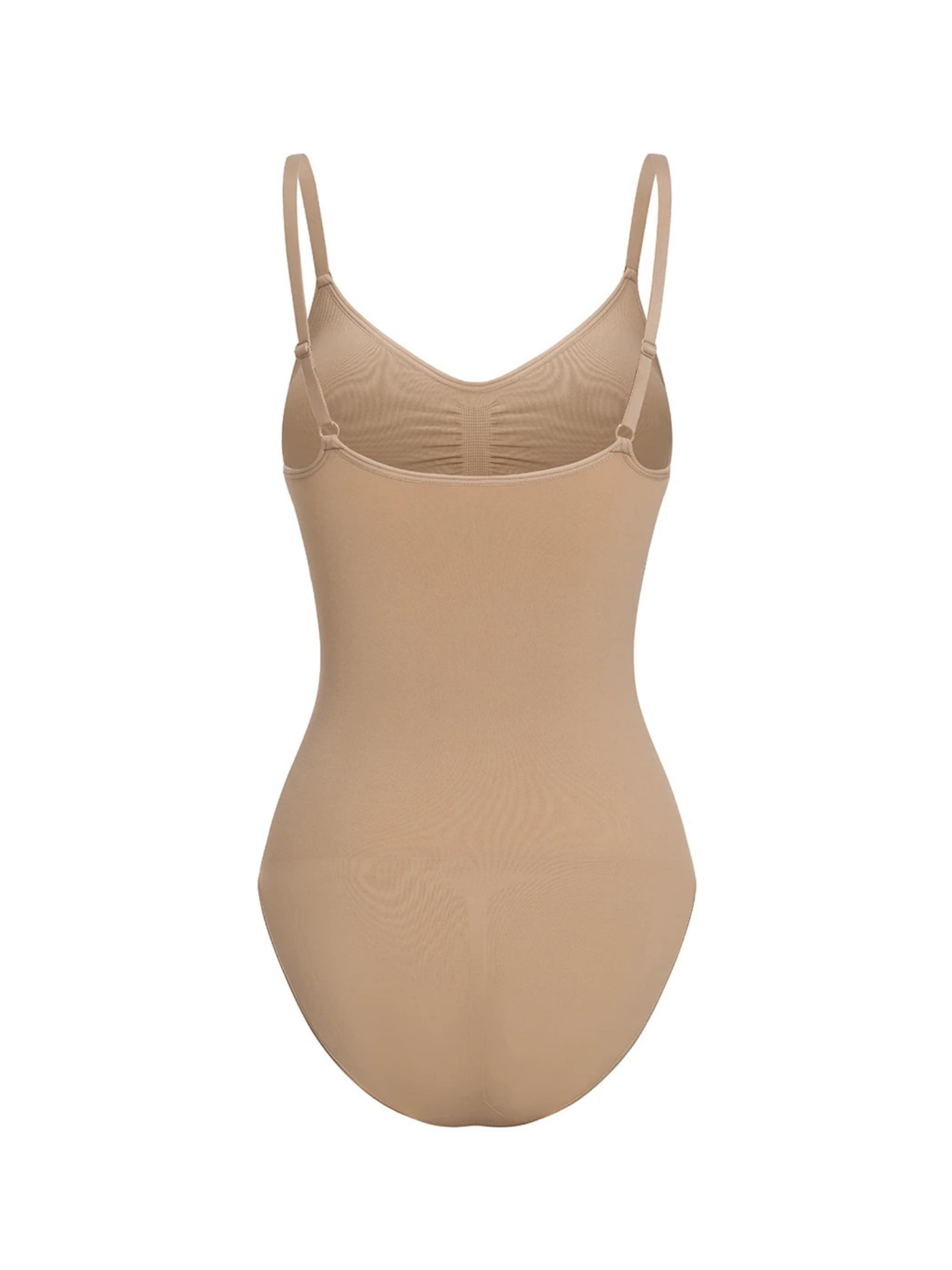 Body modellante 'Bodysuit Sculpting Shapewear with Built-In Wireless Bra and Slip' di cfab (formerly creamy fabrics) in beige