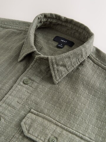 Next Средняя посадка Рубашка в Зеленый