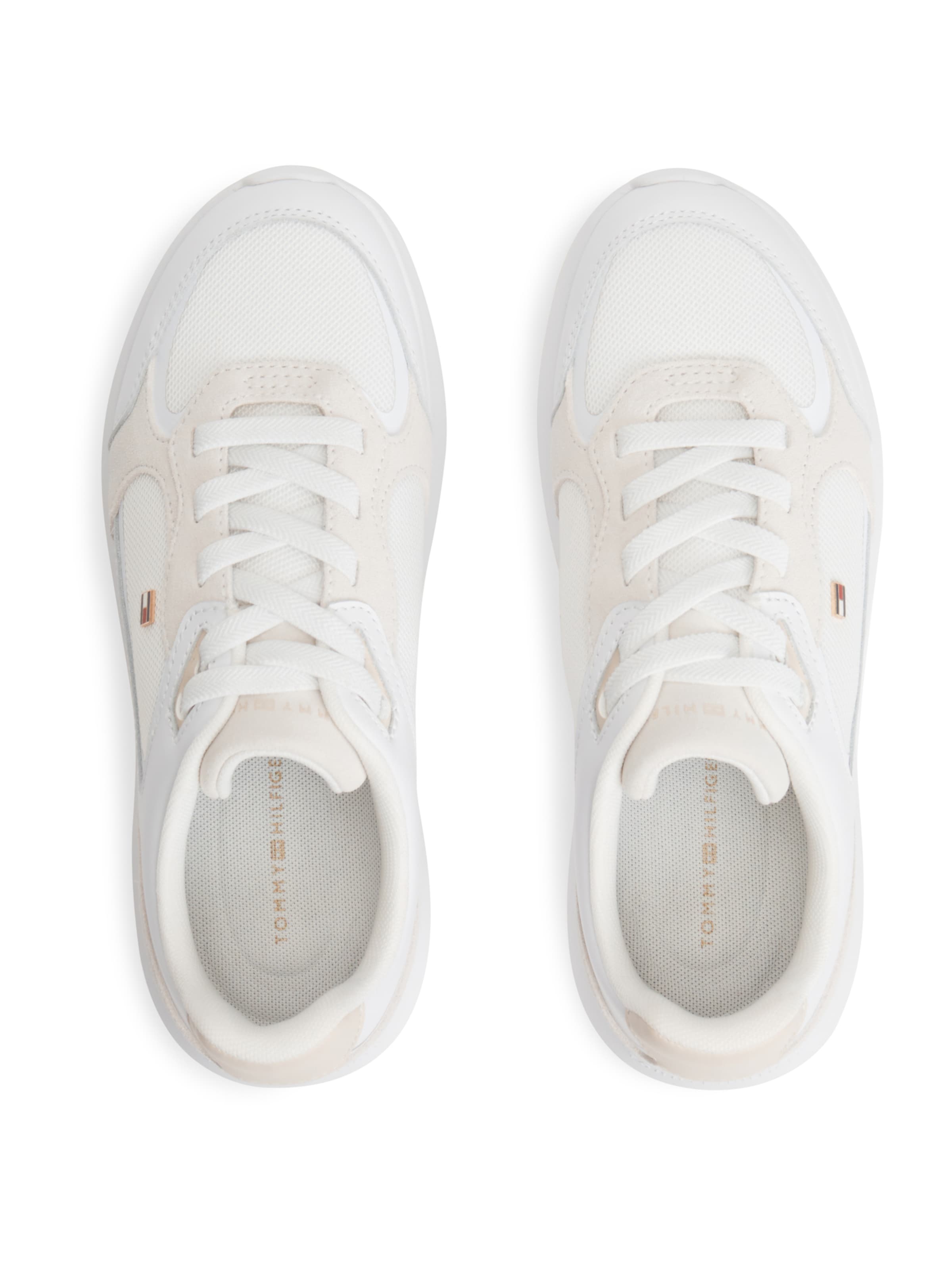 TOMMY HILFIGER Rövid szárú sportcipők - fehér