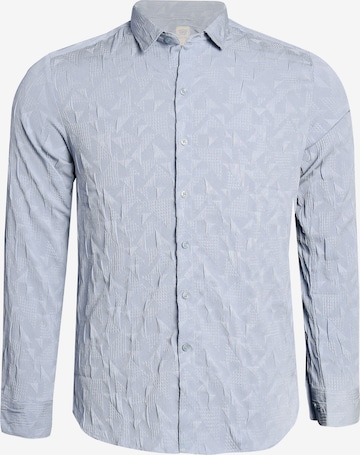 Campus SutraRegular Fit Košulja 'Tianna' - siva boja: prednji dio