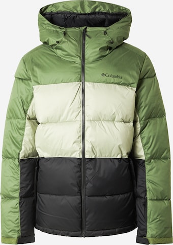 žalia COLUMBIA Sportinė striukė 'Slope Style': priekis