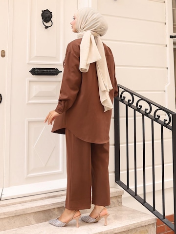 MODAMIHRAM Tunic in Brown