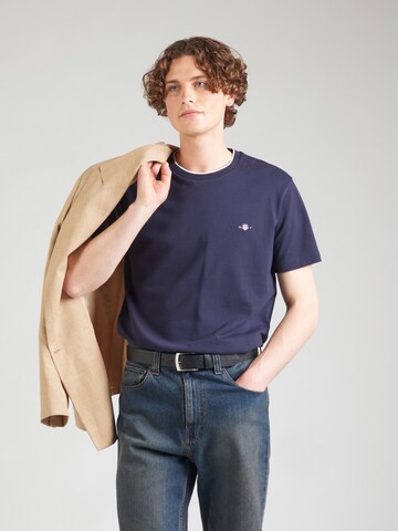 GANT Shirt in Blauw: voorkant