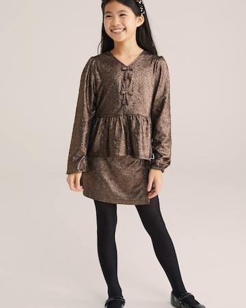 T-Shirt WE Fashion en bronze