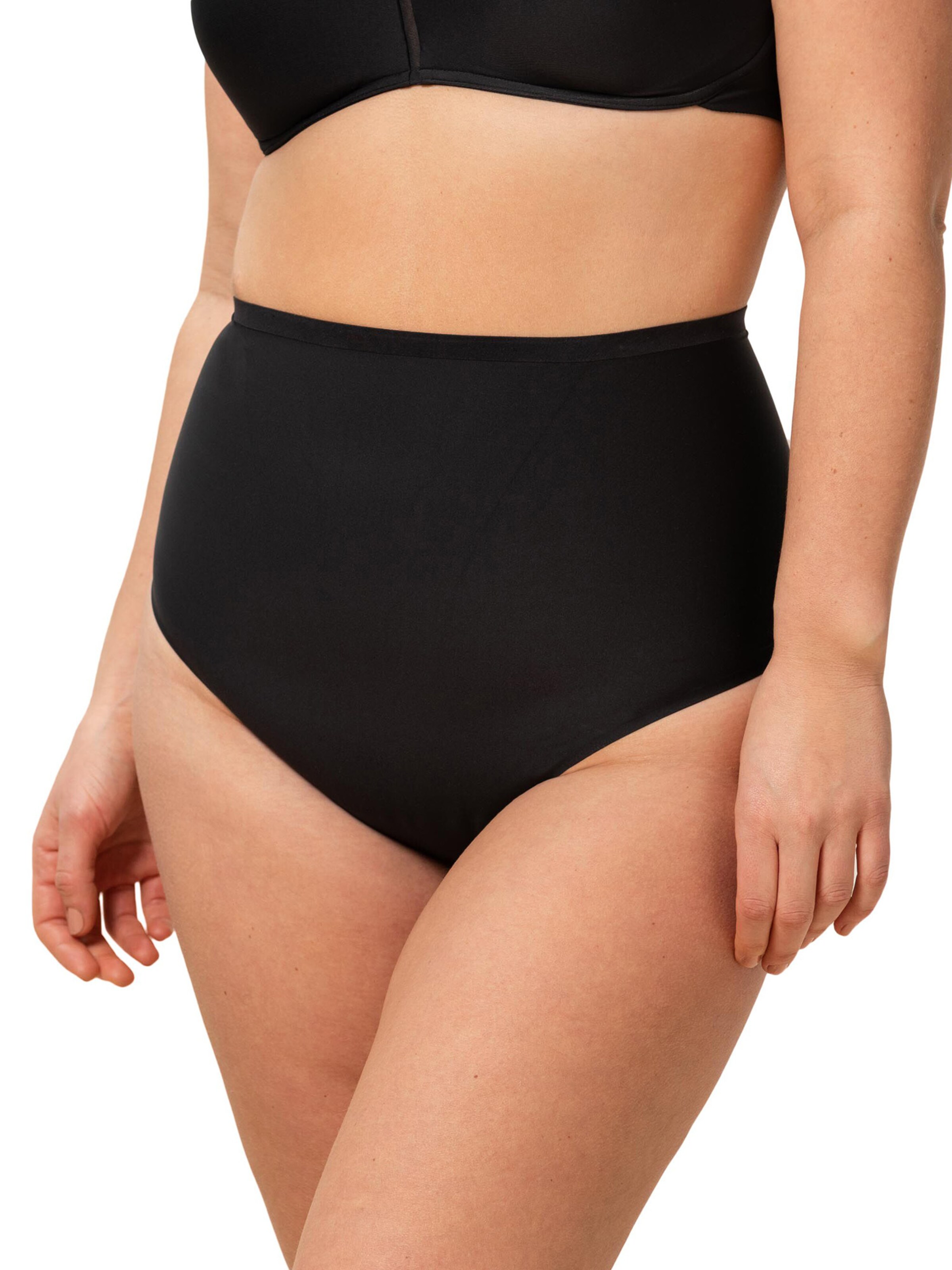 TRIUMPH Shapingslip ' Triumph Shape Smart Highwaist ' in Zwart: voorkant