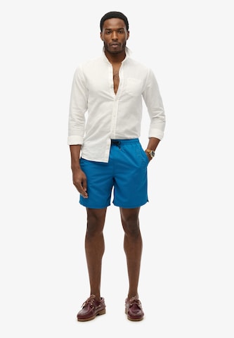 Shorts de bain 'Premium' Superdry en bleu