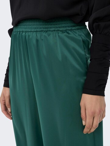 ONLY Loose fit Trousers 'VICTORIA' in Green