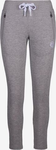 BIDI BADU Regular Workout Pants 'Ayanda' in Grey: front