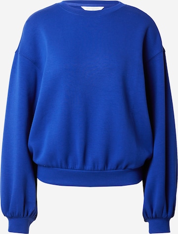 MSCH COPENHAGENSweater majica 'Brionna Ima Q' - plava boja: prednji dio