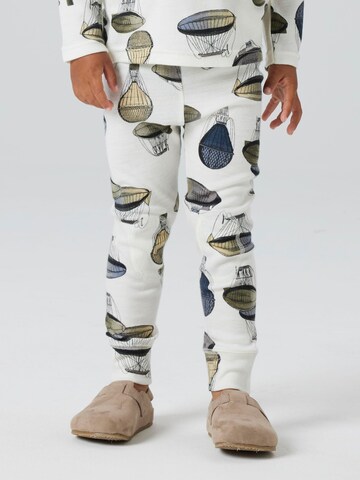 NAME IT Skinny Leggings 'NMFWillitus' in White: front